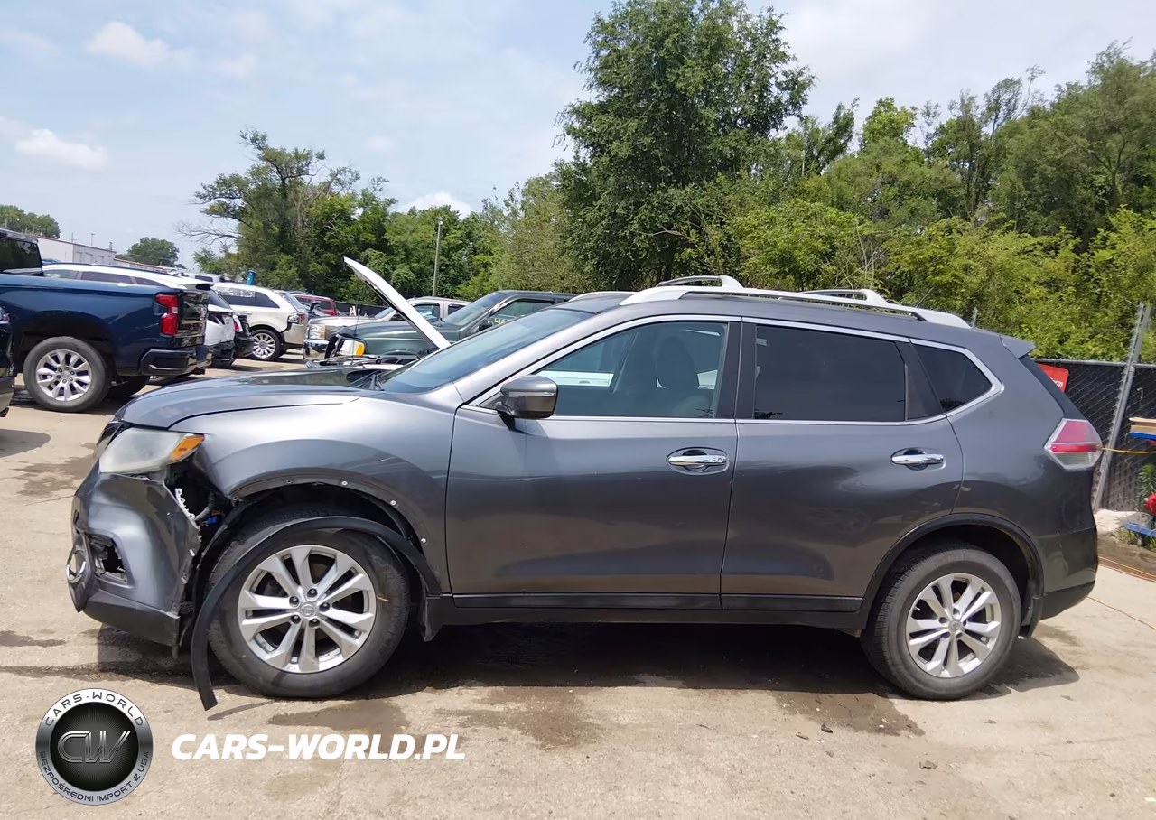 2014 Nissan Rogue Sv VIN:5N1AT2MV3EC843589 - 14