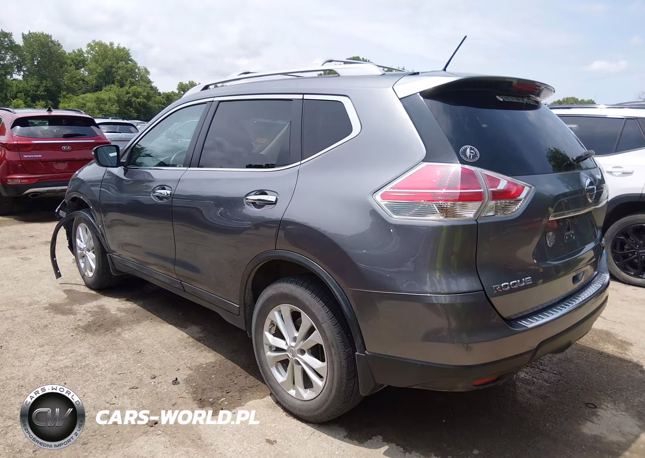 2014 Nissan Rogue Sv VIN:5N1AT2MV3EC843589 - 3