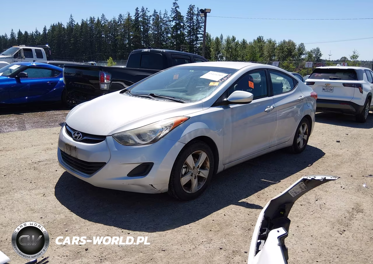 2013 Hyundai Elantra Gls VIN:KMHDH4AE5DU816840 - 2