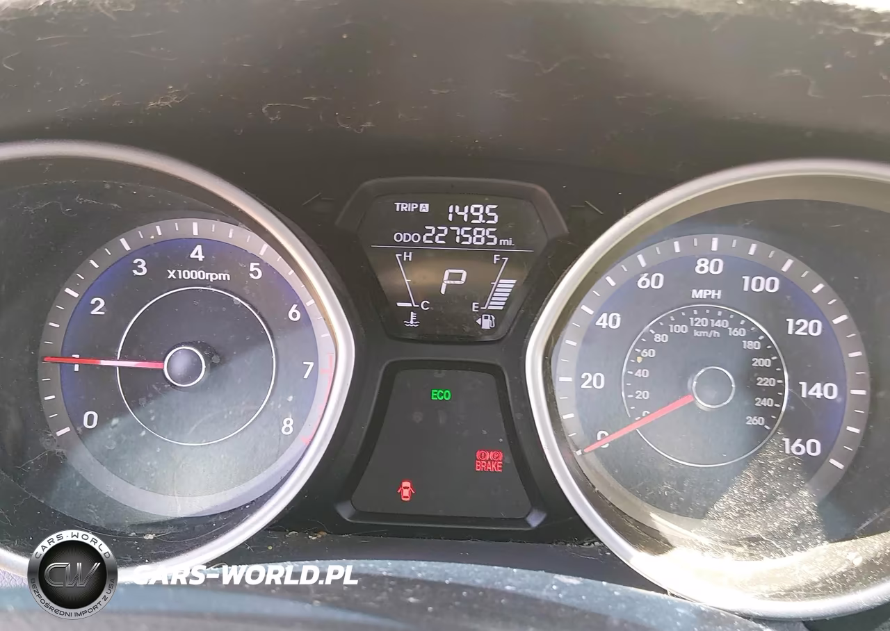 2013 Hyundai Elantra Gls VIN:KMHDH4AE5DU816840 - 7