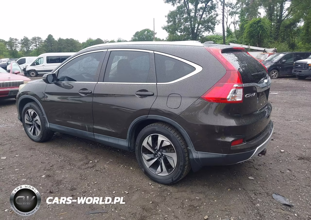 2015 Honda Cr-V Touring VIN:5J6RM4H90FL062974 - 3
