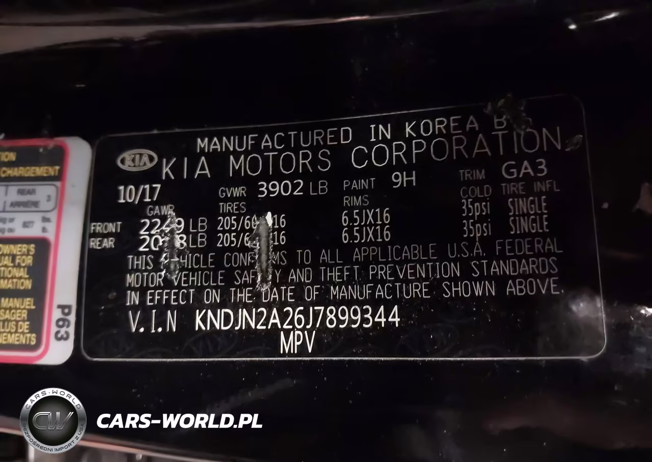 2018 Kia Soul VIN:KNDJN2A26J7899344 - 9