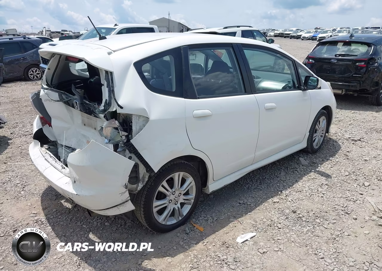 2010 Honda Fit Sport VIN:JHMGE8G45AS011944 - 4