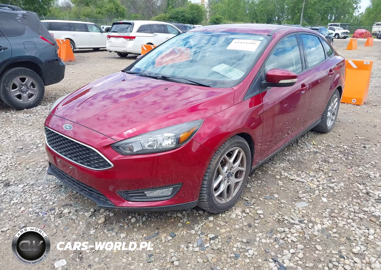 2015 Ford Focus Se VIN:1FADP3F20FL346330 - 2