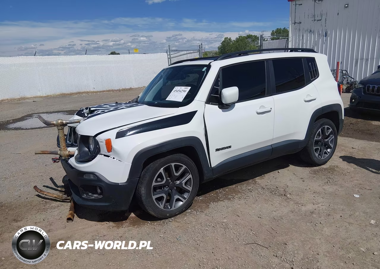 2018 Jeep Renegade Latitude Fwd VIN:ZACCJABB1JPH95750 - 2
