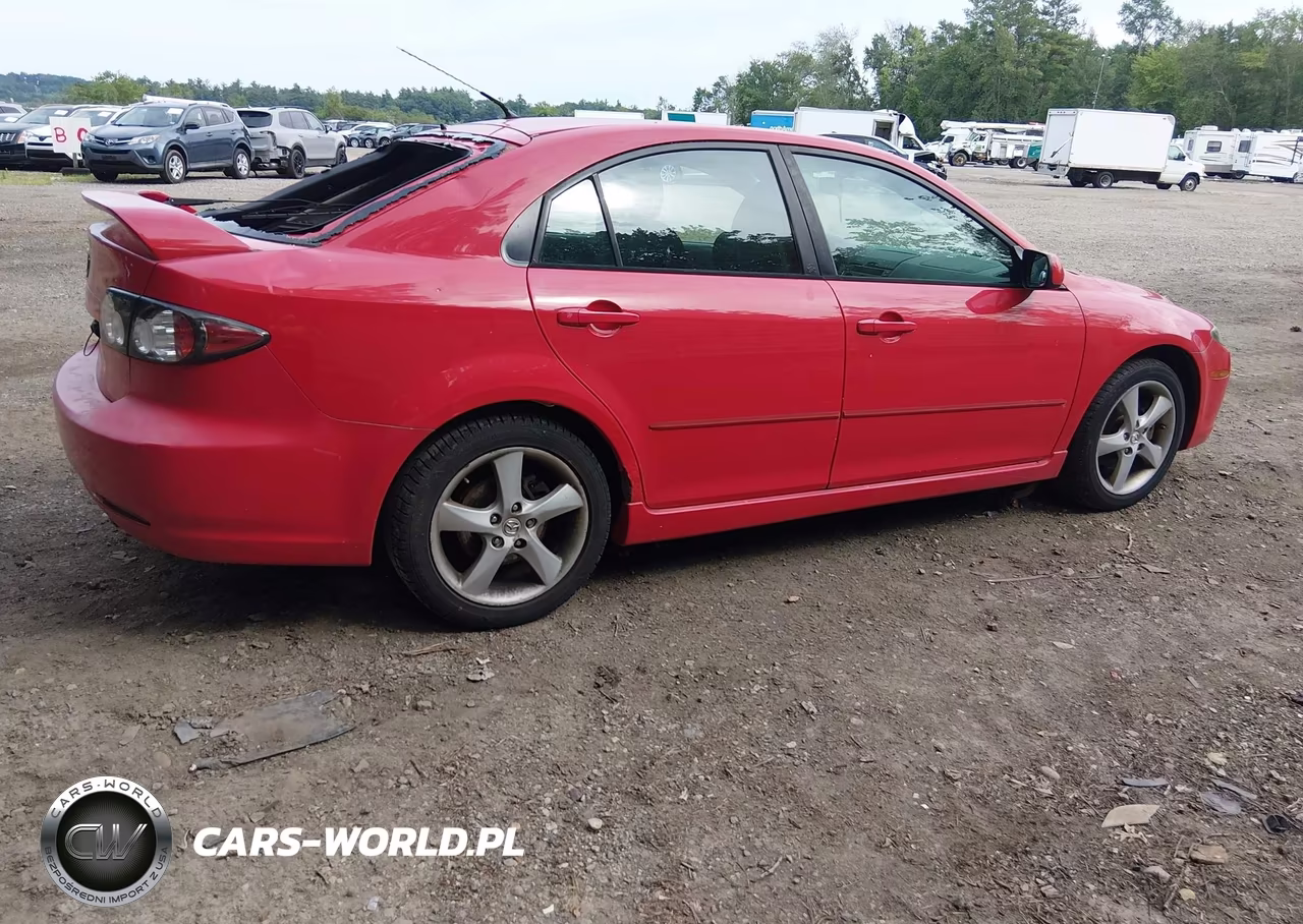 2008 Mazda Mazda6 I Sport Ve VIN:1YVHP84C185M01924 - 4