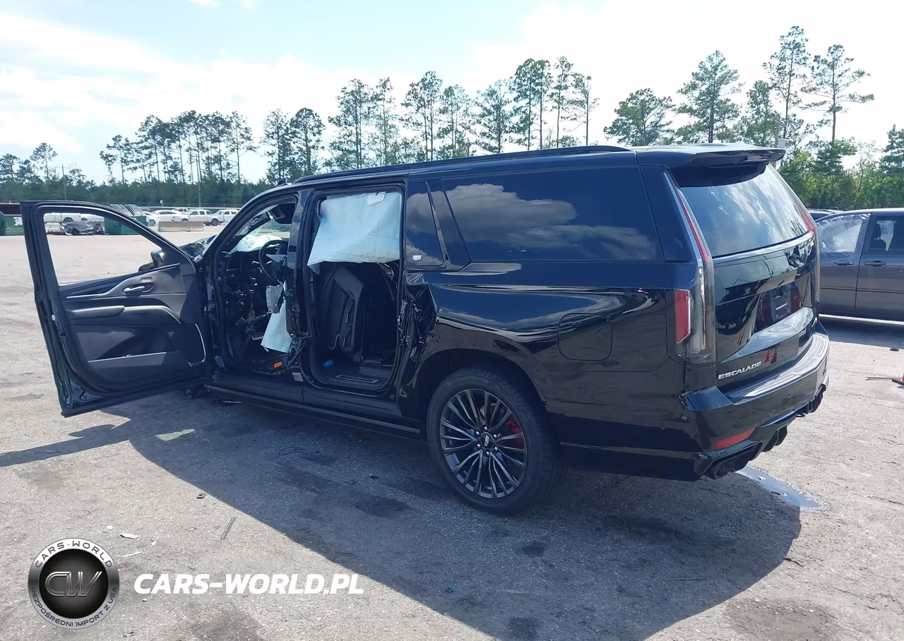 2023 Cadillac Escalade Esv 4Wd V-Series VIN:1GYS4SK96PR497026 - 3