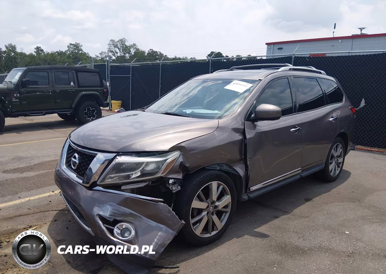 2014 Nissan Pathfinder Platinum VIN:5N1AR2MM3EC633046 - 2