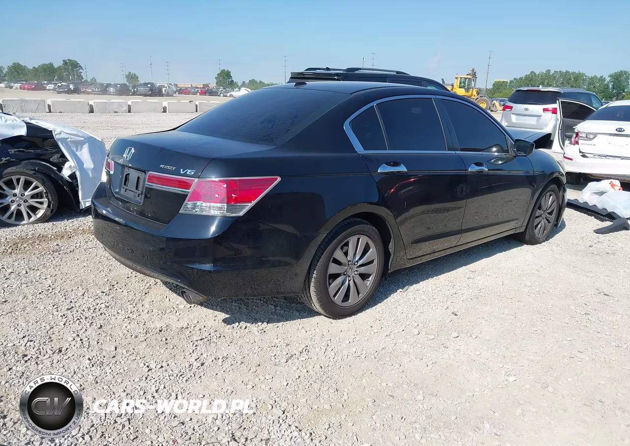 2012 Honda Accord 3.5 Ex-L VIN:1HGCP3F89CA033781 - 4