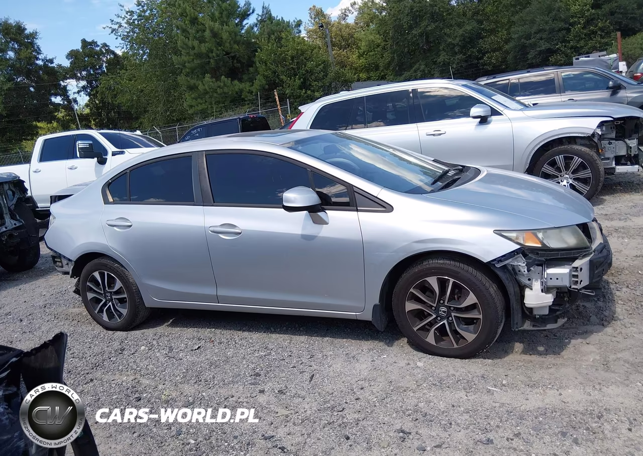 2013 Honda Civic Ex VIN:2HGFB2F80DH508842 - 13