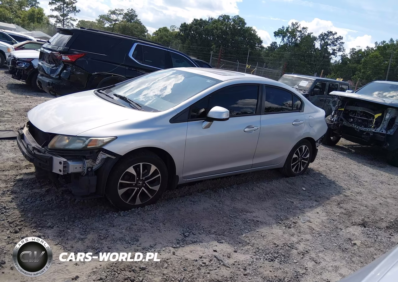 2013 Honda Civic Ex VIN:2HGFB2F80DH508842 - 14