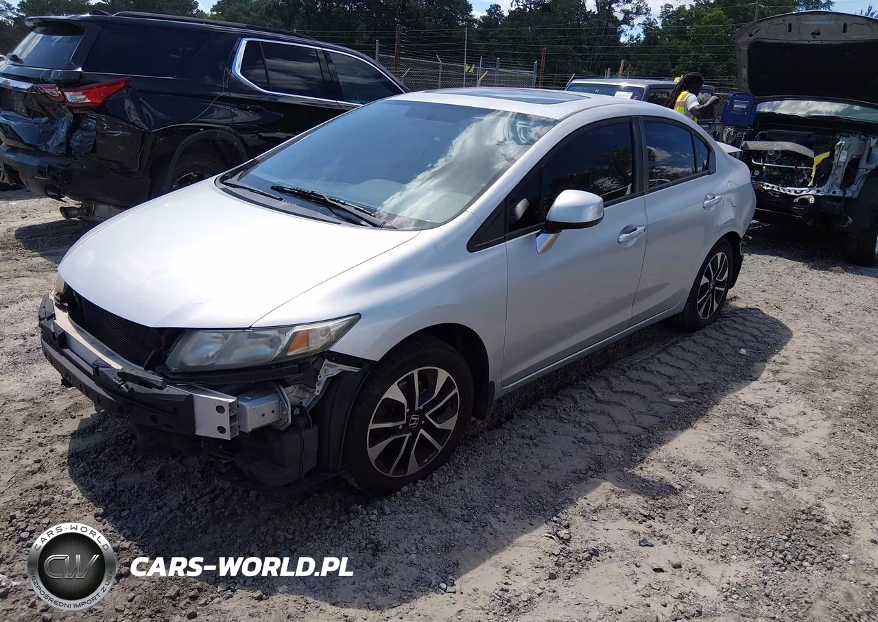 2013 Honda Civic Ex VIN:2HGFB2F80DH508842 - 2