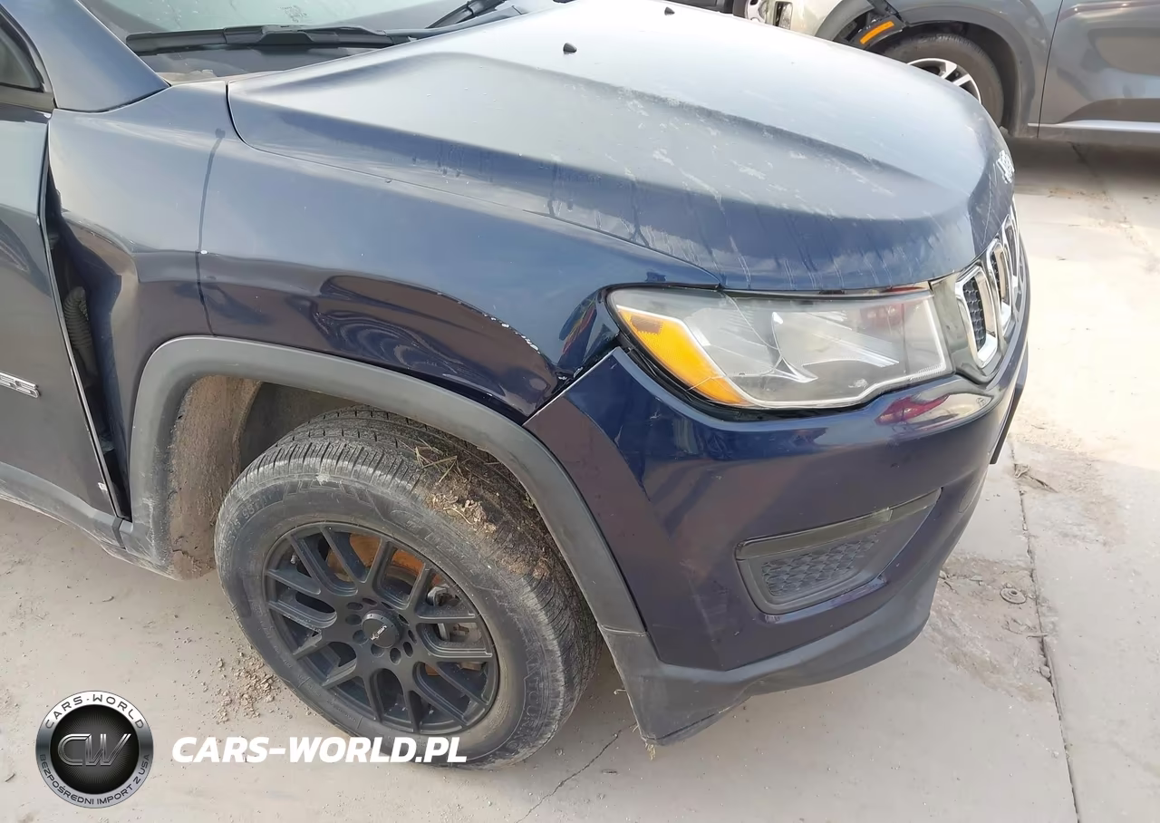 2018 Jeep Compass Sport Fwd VIN:3C4NJCAB4JT214949 - 16