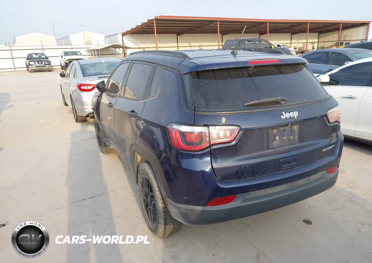 2018 Jeep Compass Sport Fwd VIN:3C4NJCAB4JT214949 - 3