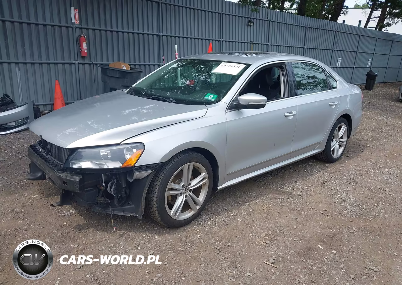 2015 Volkswagen Passat 1.8T Se VIN:1VWBT7A39FC017577 - 2