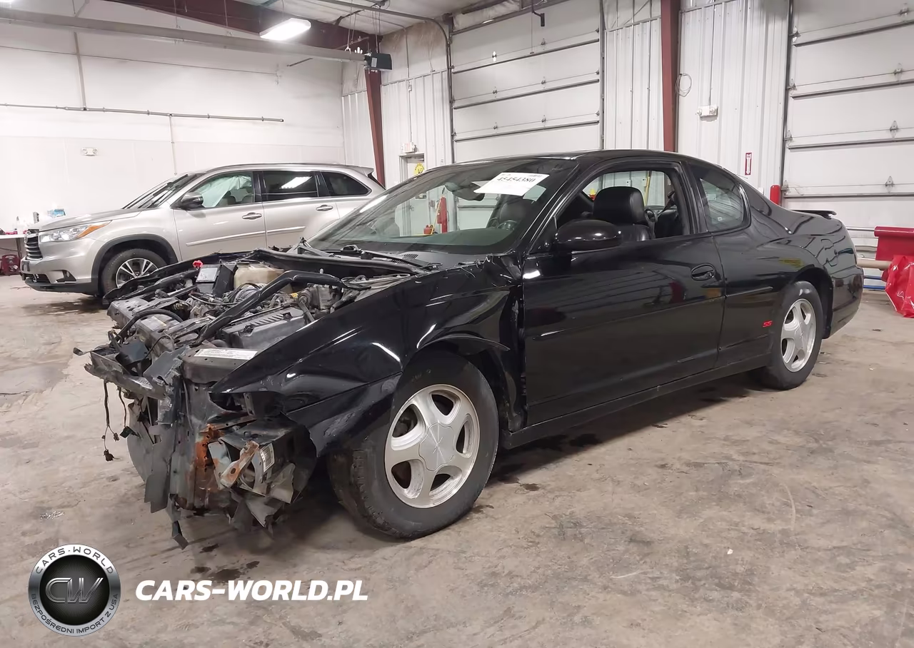 2004 Chevrolet Monte Carlo Ss VIN:2G1WX12K749398161 - 2