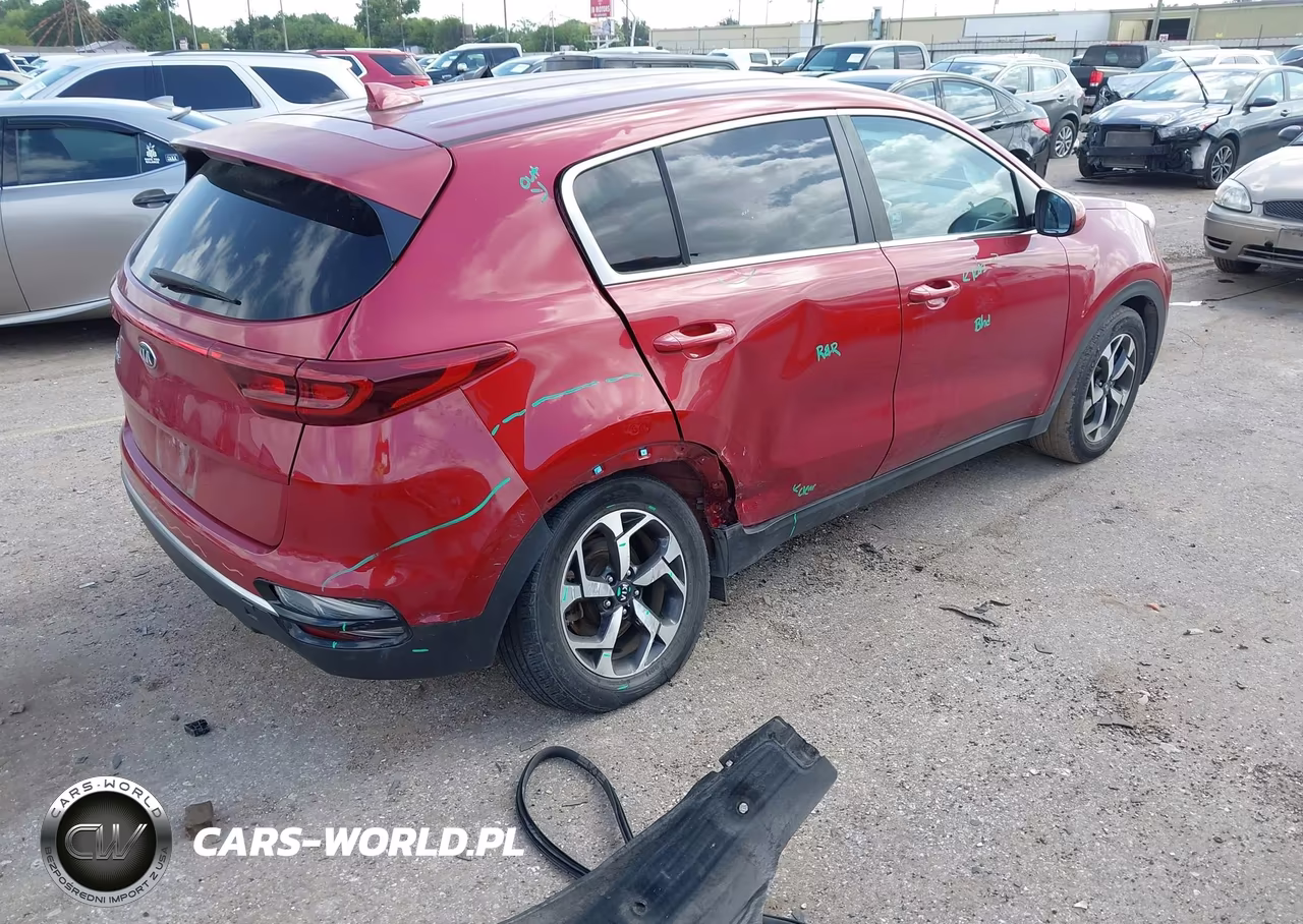 2021 Kia Sportage Lx VIN:KNDPM3AC3M7903365 - 4