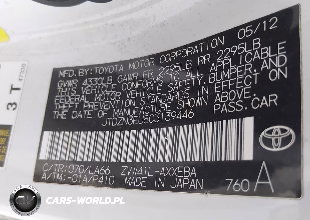 2012 Toyota Prius V Five VIN:JTDZN3EU8C3139446 - 9