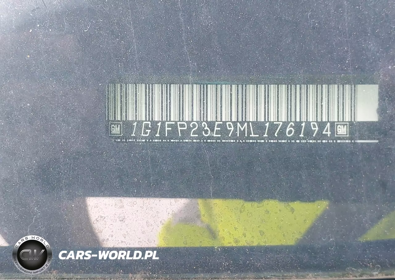 1991 Chevrolet Camaro Rs VIN:1G1FP23E9ML176194 - 9