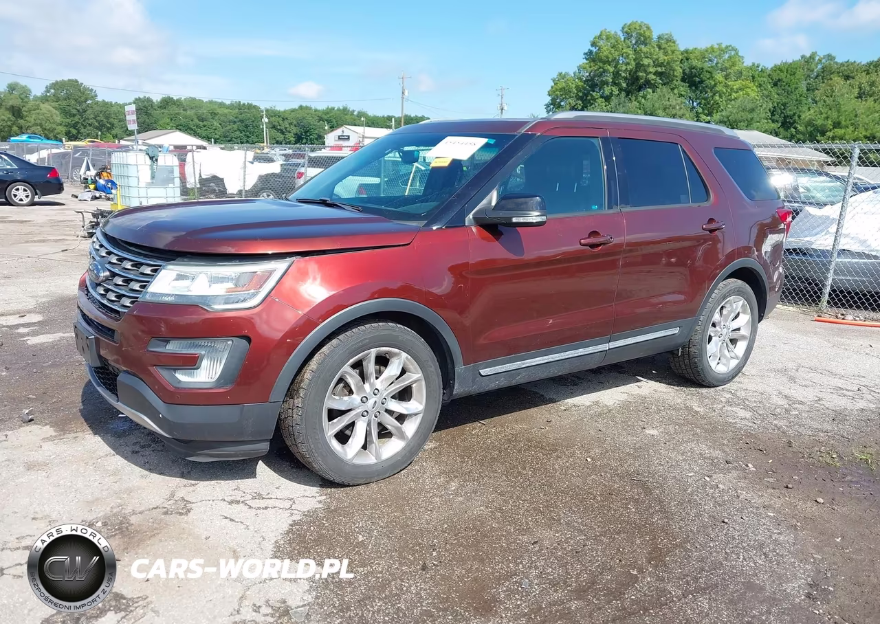 2016 Ford Explorer Xlt VIN:1FM5K7D84GGB70593 - 2
