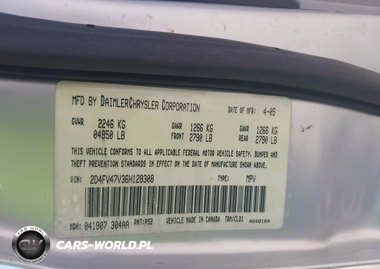 2006 Dodge Magnum VIN:2D4FV47V36H128308 - 9