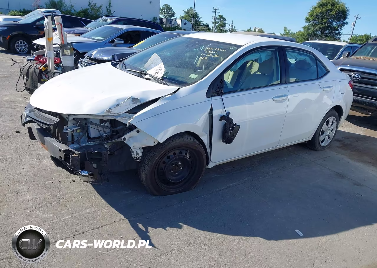 2017 Toyota Corolla Le VIN:2T1BURHE2HC875860 - 2