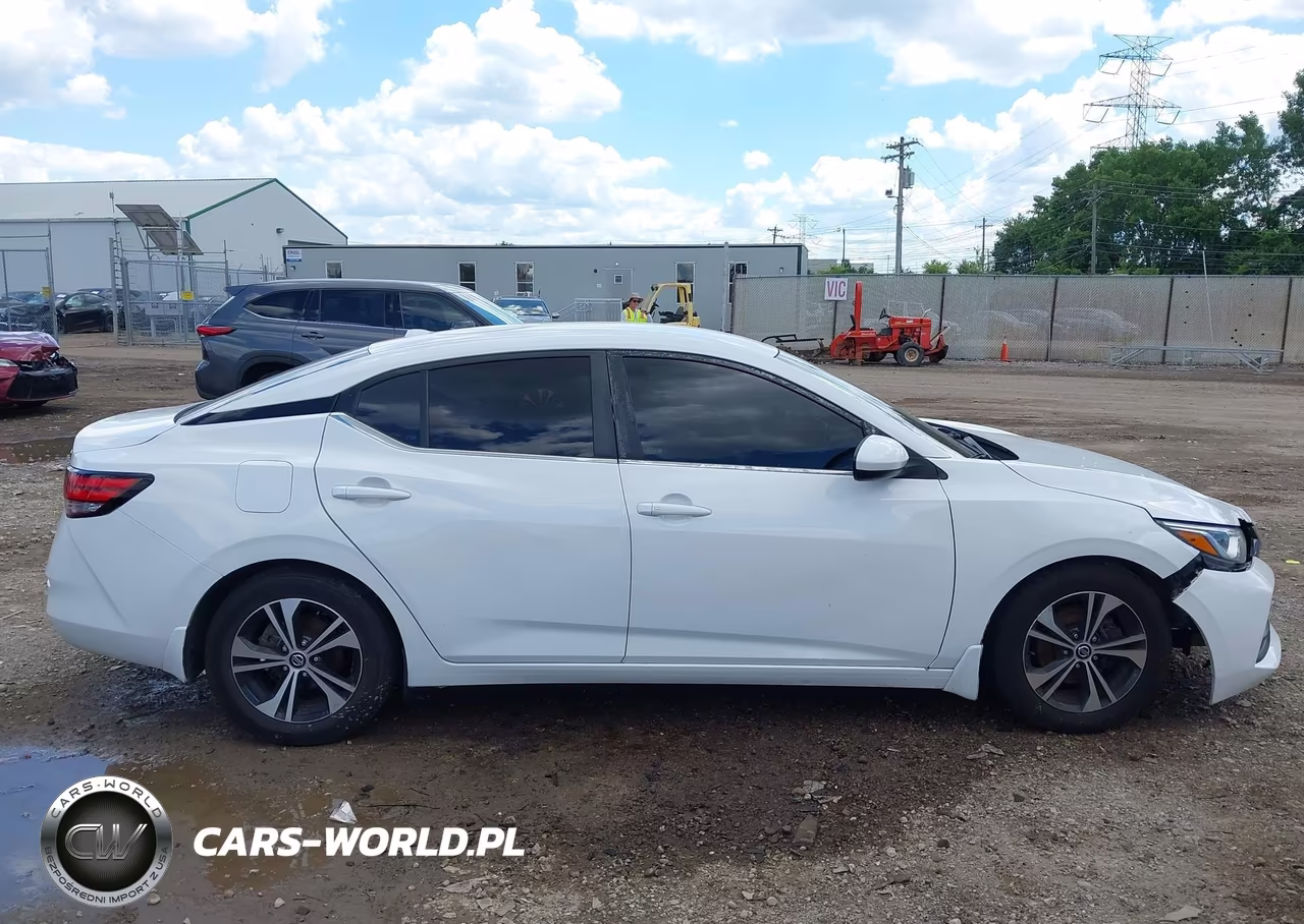2021 Nissan Sentra Sv Xtronic Cvt VIN:3N1AB8CV1MY278442 - 13