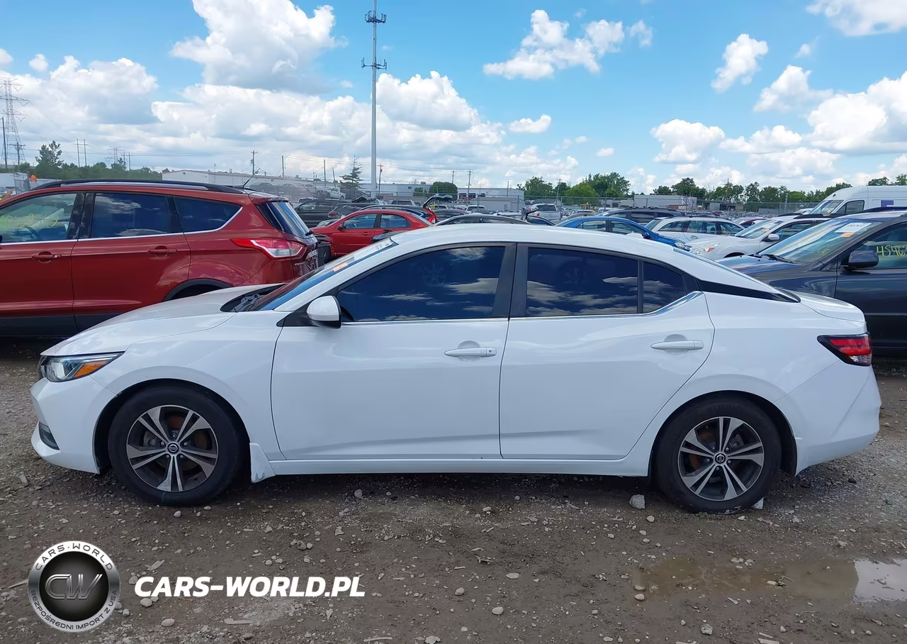 2021 Nissan Sentra Sv Xtronic Cvt VIN:3N1AB8CV1MY278442 - 14