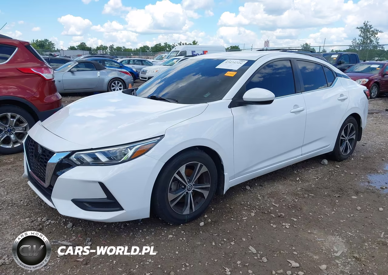 2021 Nissan Sentra Sv Xtronic Cvt VIN:3N1AB8CV1MY278442 - 2