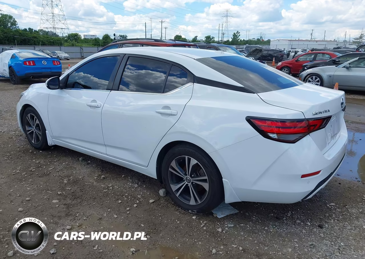 2021 Nissan Sentra Sv Xtronic Cvt VIN:3N1AB8CV1MY278442 - 3