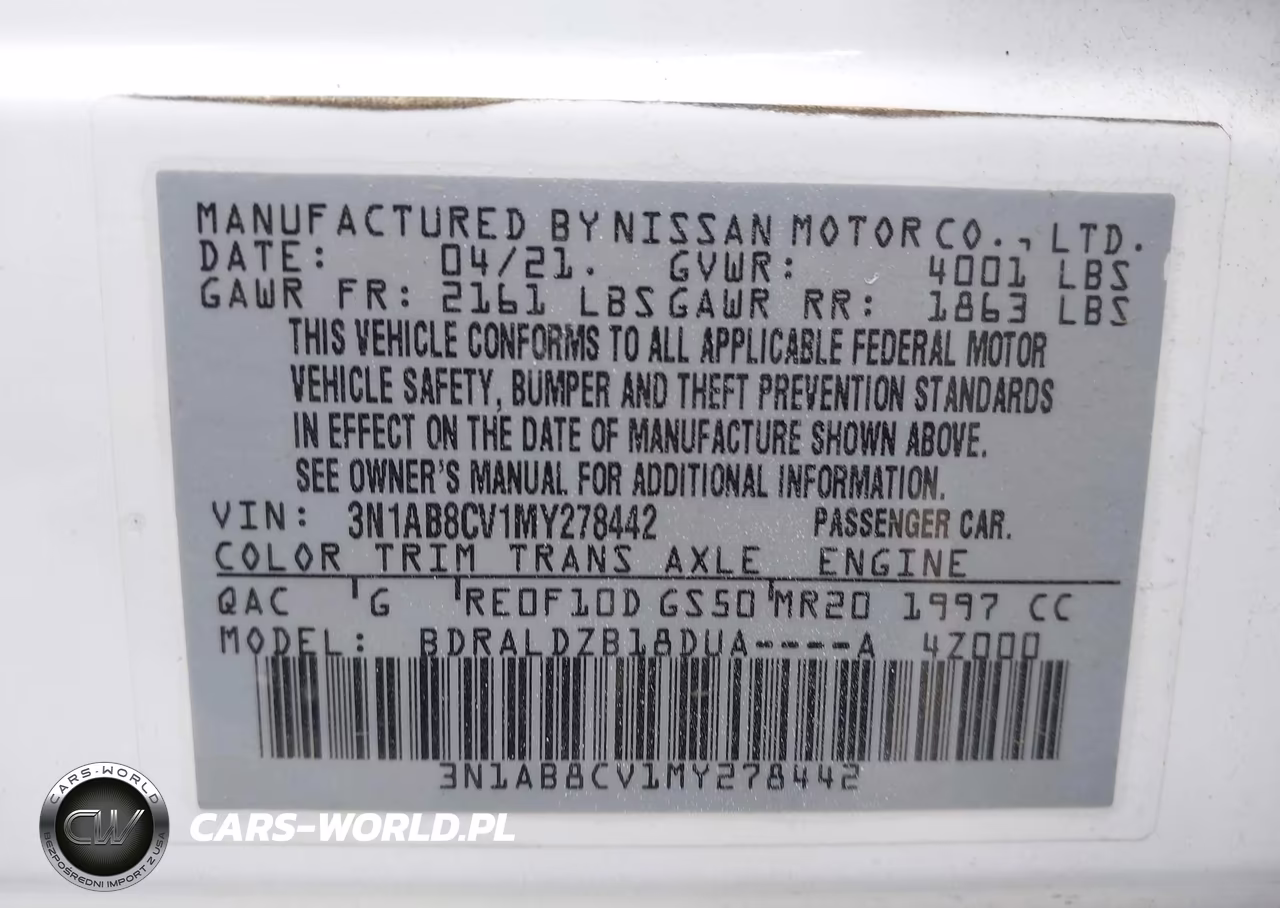 2021 Nissan Sentra Sv Xtronic Cvt VIN:3N1AB8CV1MY278442 - 9