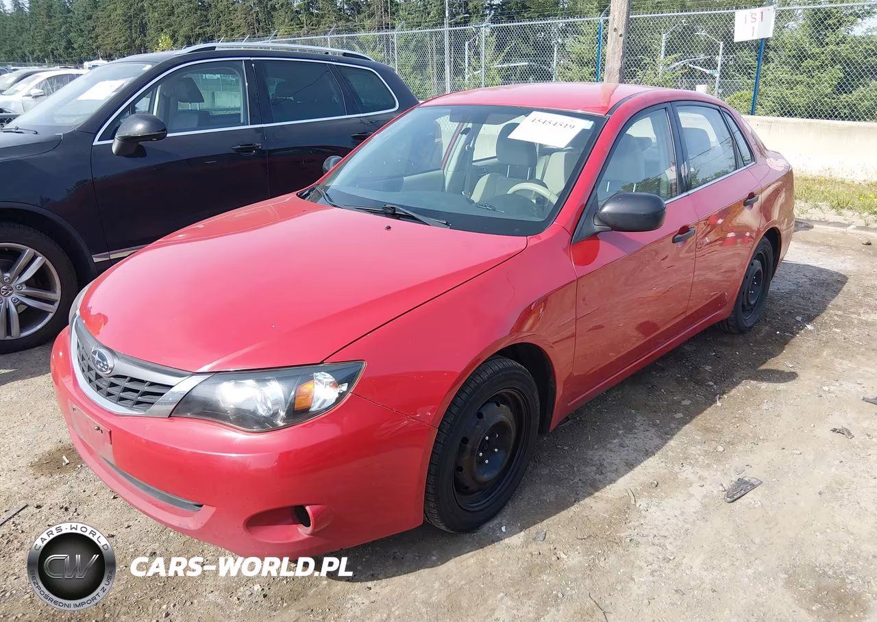 2008 Subaru Impreza (Natl) I VIN:JF1GE61618G514132 - 2