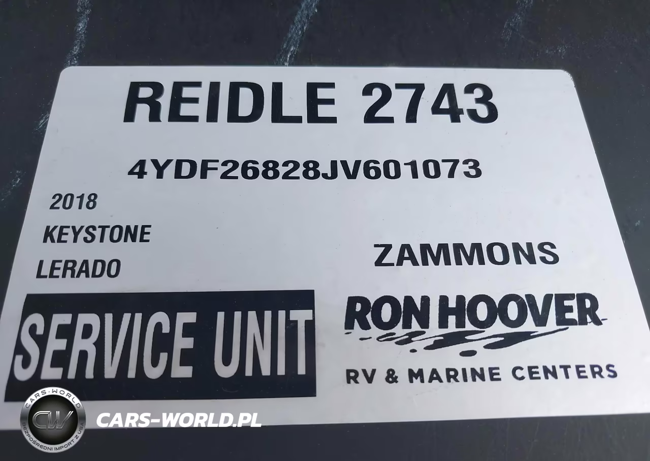 2018 Keystone Rv Other VIN:4YDF26828JV601073 - 9