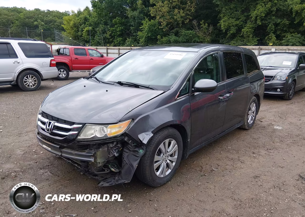 2017 Honda Odyssey Ex-L VIN:5FNRL5H60HB001506 - 2