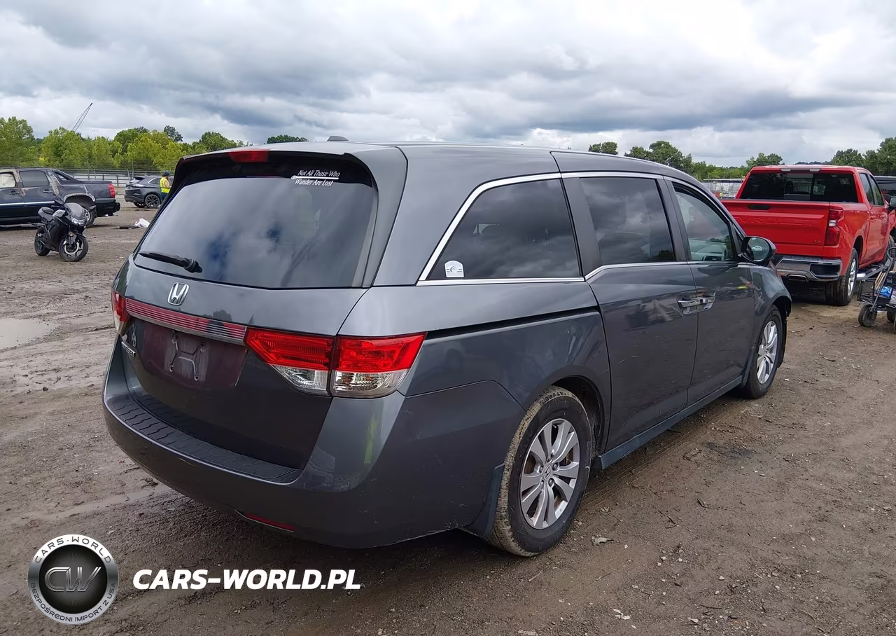 2017 Honda Odyssey Ex-L VIN:5FNRL5H60HB001506 - 4