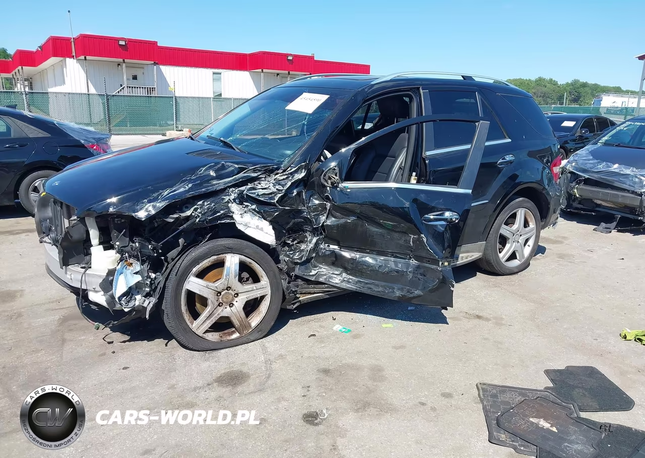2010 Mercedes-Benz Ml 550 4Matic VIN:4JGBB7CB2AA588631 - 2