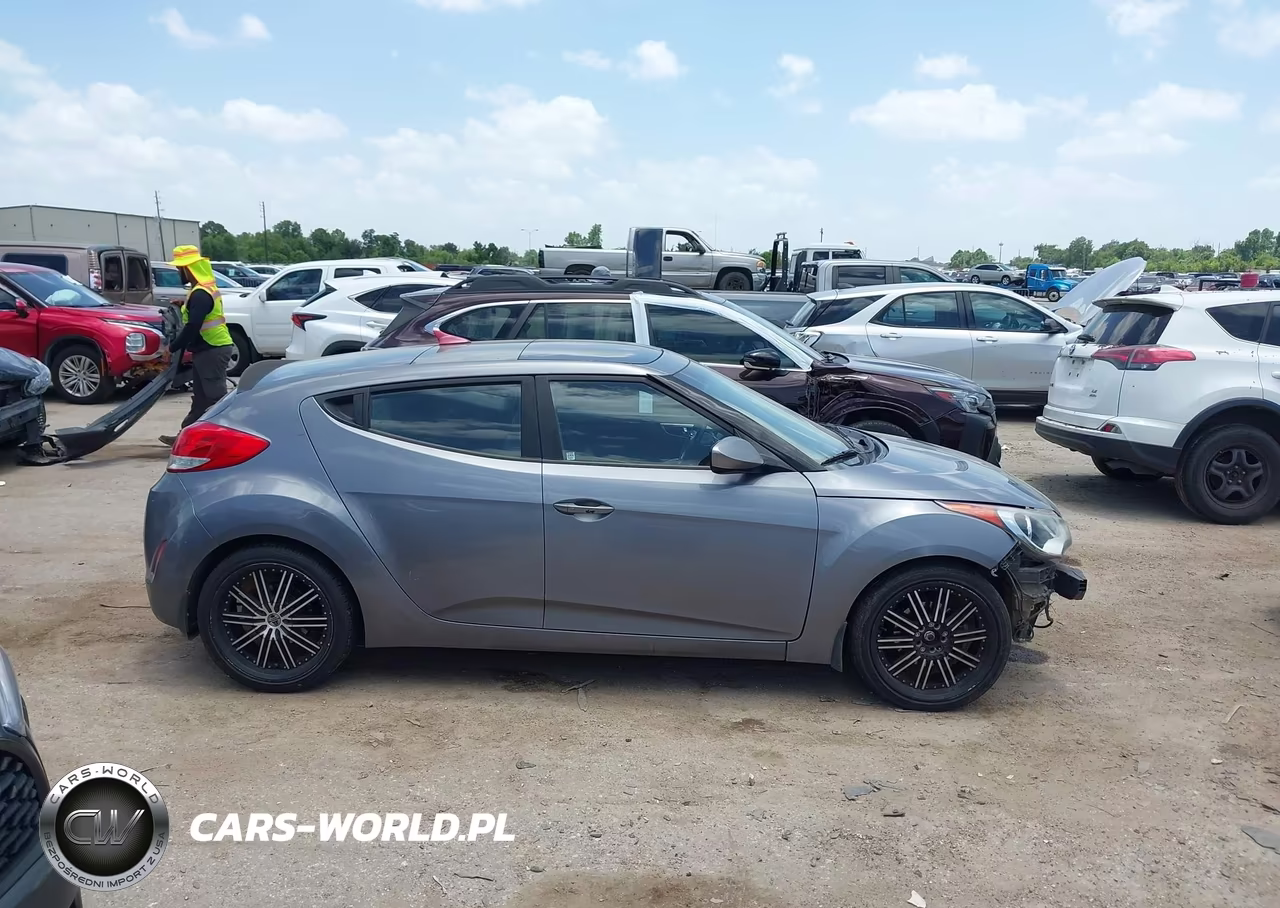 2013 Hyundai Veloster Base W-Black VIN:KMHTC6AD3DU146699 - 13
