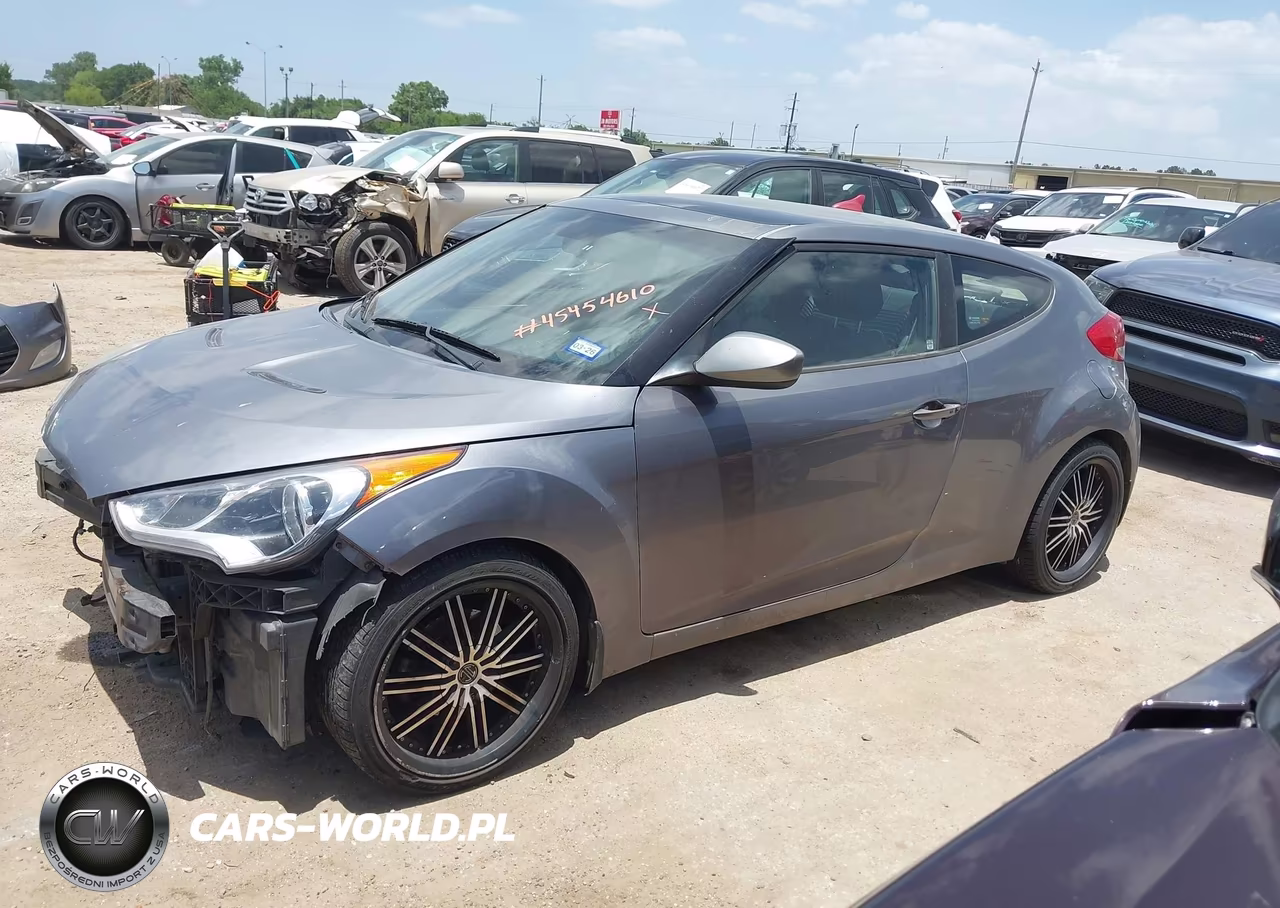 2013 Hyundai Veloster Base W-Black VIN:KMHTC6AD3DU146699 - 14