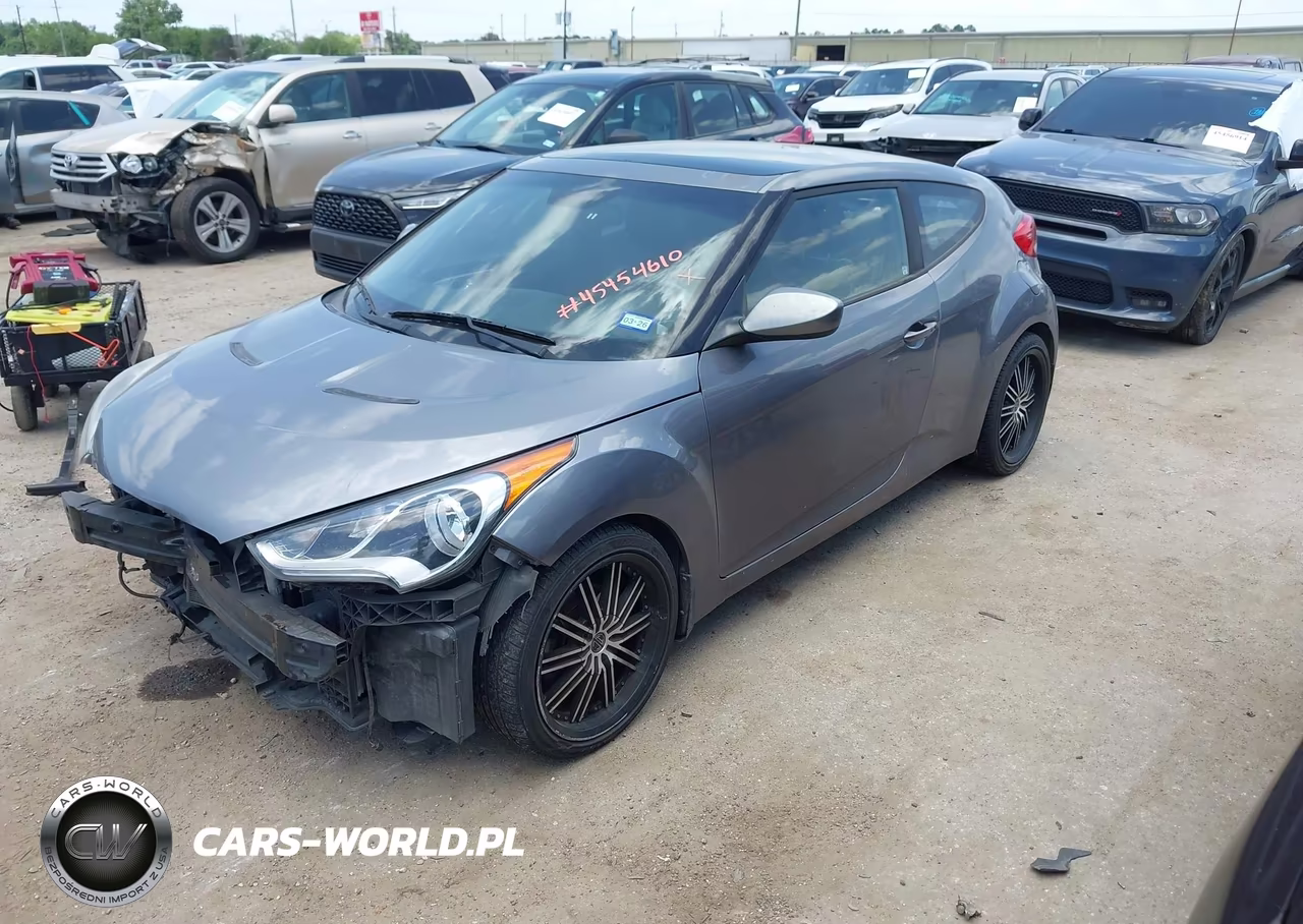 2013 Hyundai Veloster Base W-Black VIN:KMHTC6AD3DU146699 - 2