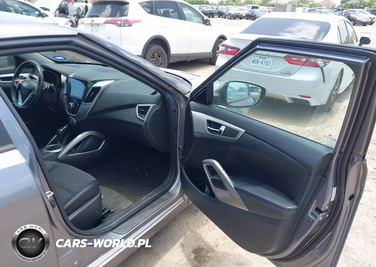 2013 Hyundai Veloster Base W-Black VIN:KMHTC6AD3DU146699 - 5