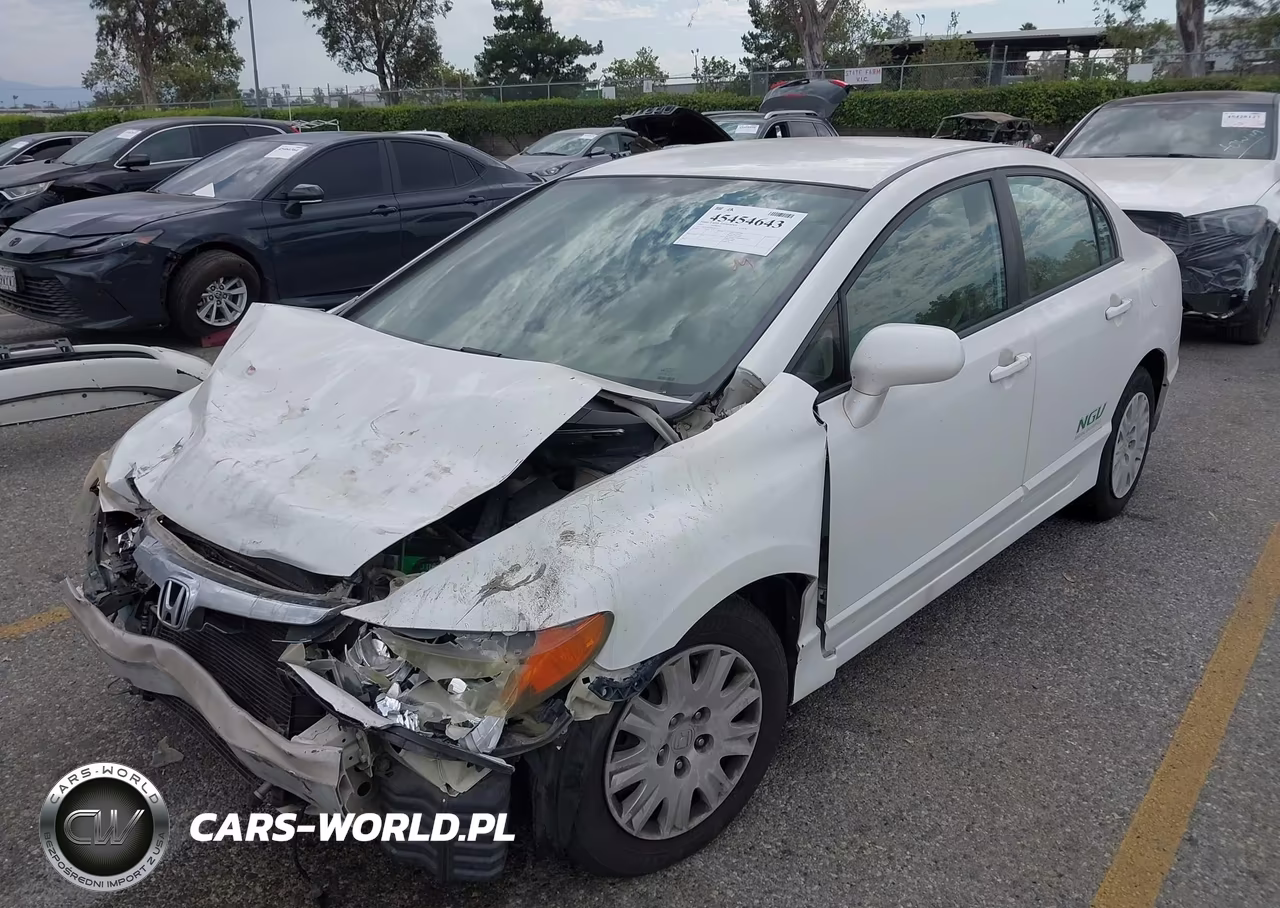 2007 Honda Civic Gx VIN:1HGFA46587L000713 - 2
