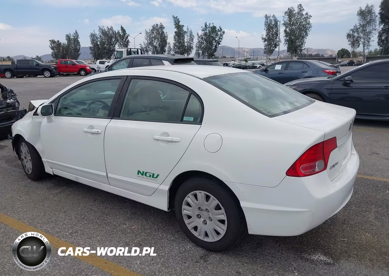 2007 Honda Civic Gx VIN:1HGFA46587L000713 - 3
