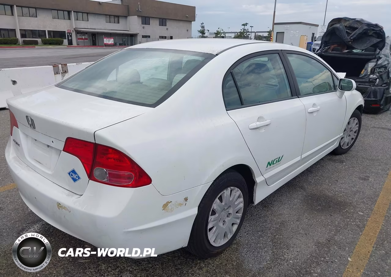 2007 Honda Civic Gx VIN:1HGFA46587L000713 - 4