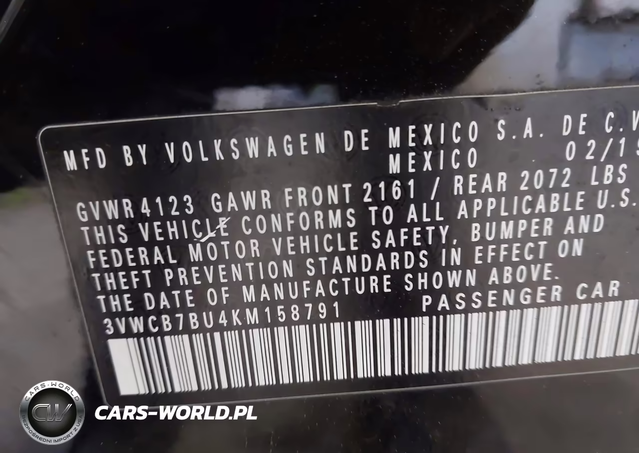 2019 Volkswagen Jetta 1.4T R-Line-1.4T S-1.4T Se VIN:3VWCB7BU4KM158791 - 9