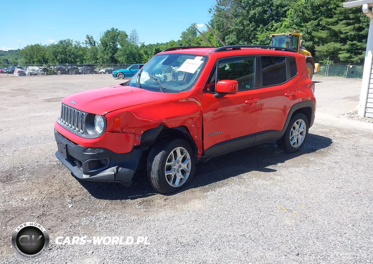 2017 Jeep Renegade Latitude VIN:ZACCJBBB2HPF47636 - 2