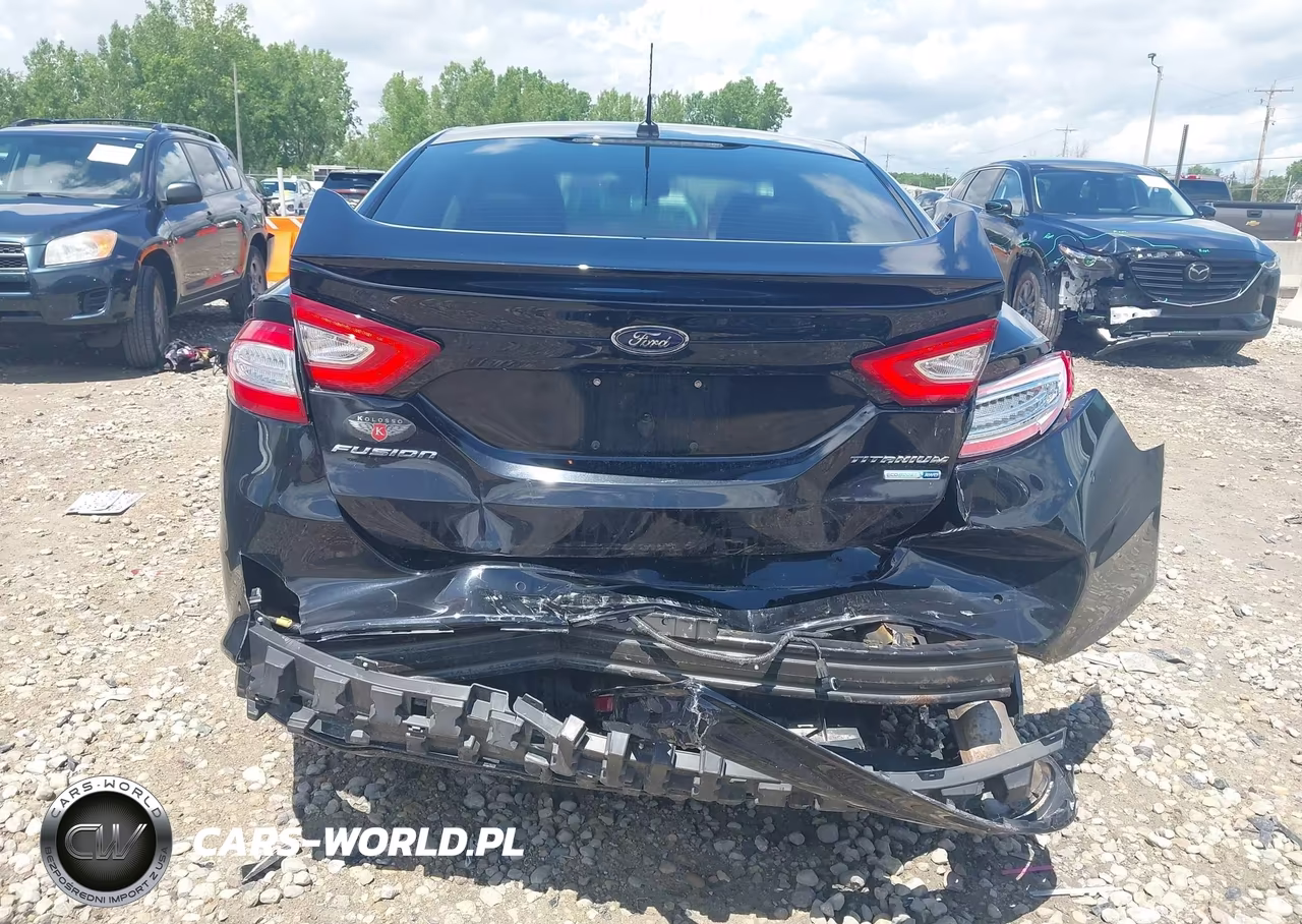 2016 Ford Fusion Titanium VIN:3FA6P0D97GR352264 - 16