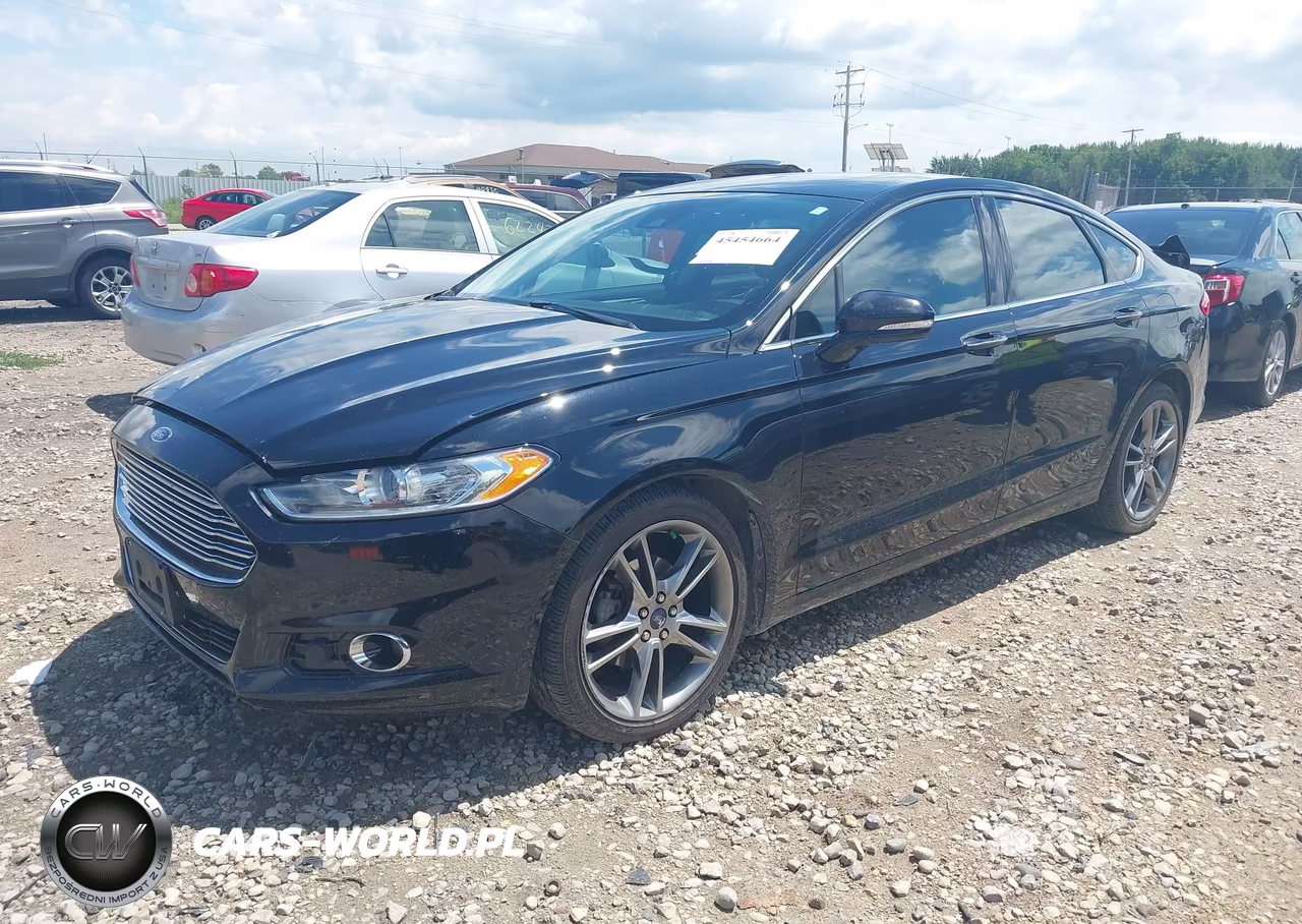 2016 Ford Fusion Titanium VIN:3FA6P0D97GR352264 - 2