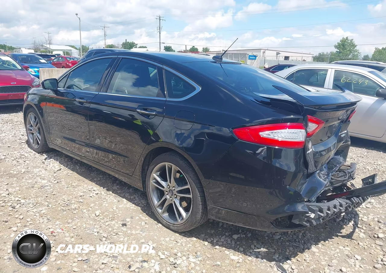 2016 Ford Fusion Titanium VIN:3FA6P0D97GR352264 - 3