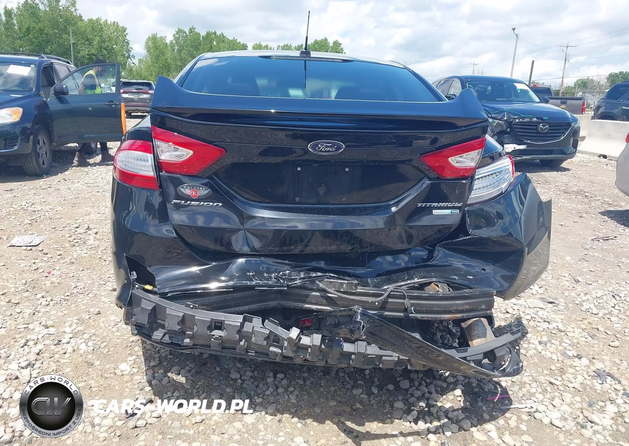 2016 Ford Fusion Titanium VIN:3FA6P0D97GR352264 - 6