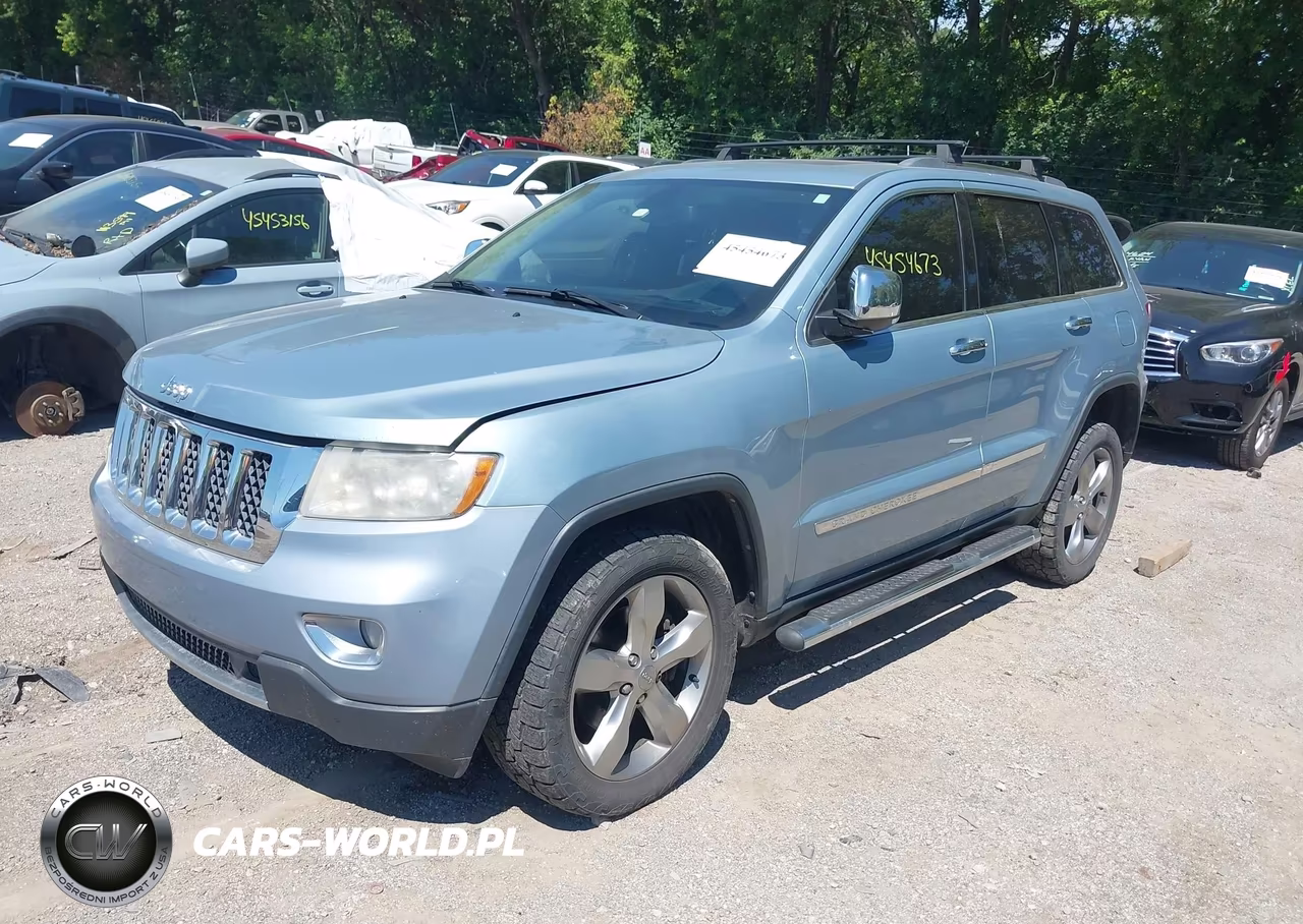 2012 Jeep Grand Cherokee Overland VIN:1C4RJFCT4CC348867 - 2